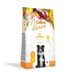 Calibra Dog Verve GF Adult Medium Kurczak, kaczka 2kg
